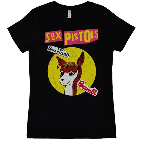 Sex Pistols Who Killed Bambi Womens T Shirt