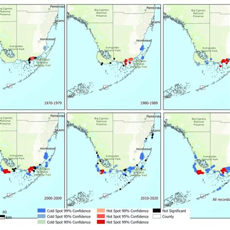 Optimized Hot Spot Analysis Of American Crocodile Crocodylus Acutus