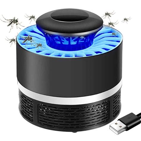 Mosquito Killer Lamp Usb Powered Mosquito Trap Lamp Electronic Insect Killer Bug Zapper Anti