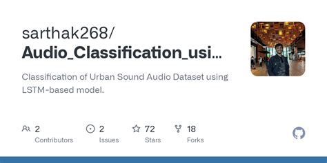 Github Sarthak Audio Classification Using Lstm Classification Of