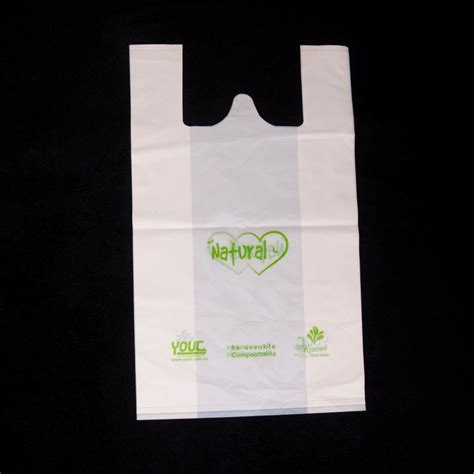 Eco Friendly 100 Biodegradable Plastic Shoppinggarbagetrash Corn