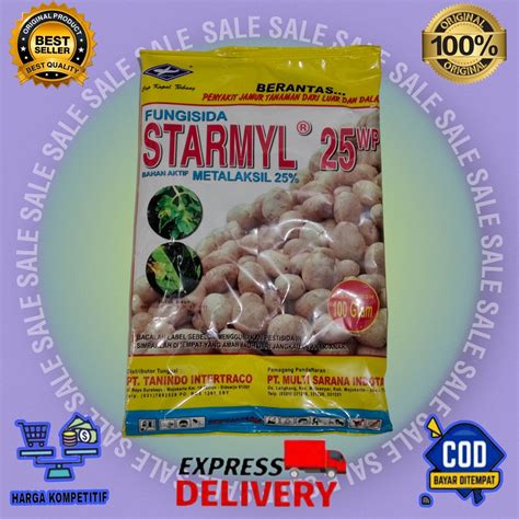 Fungisida Sistemik Starmyl 25 WP Kemasan 100 Gram Lazada Indonesia