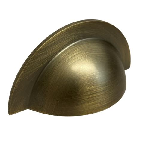 Crofts And Assinder Monmouth Cup Pull Handles American Bronze 64mm Centres