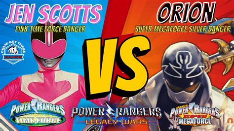 Power Rangers Legacy Wars Pink Time Force Ranger Jen Scotts Vs Super