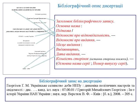 Процес складання бібліографічного опису. Аналітичний опис - online ...