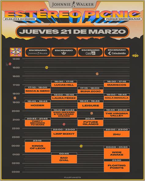 Estereo Picnic 2024 Horarios Cercanias Rora Wallie