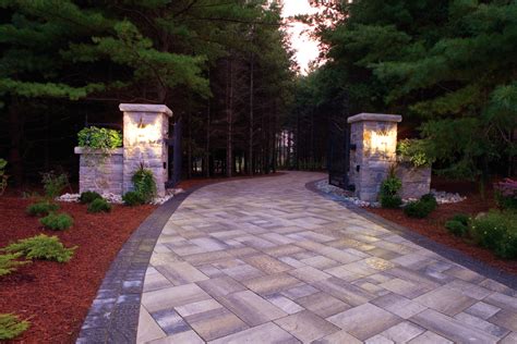 Brick Driveway Entrance Ideas