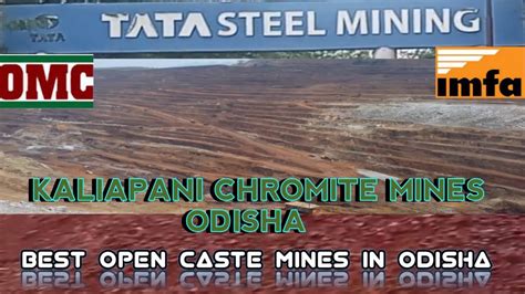 KALIAPANI CHROMITE MINES ODISHA BEST OPEN CASTE MINES SUKINDA