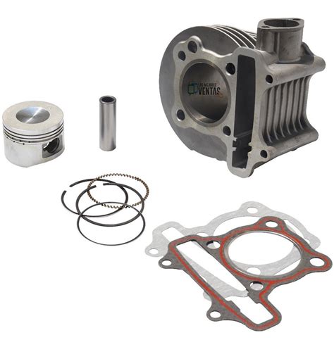 Kit De Cilindro Piston Anillos Seguro Y Perno Cs Ds Mercado Libre