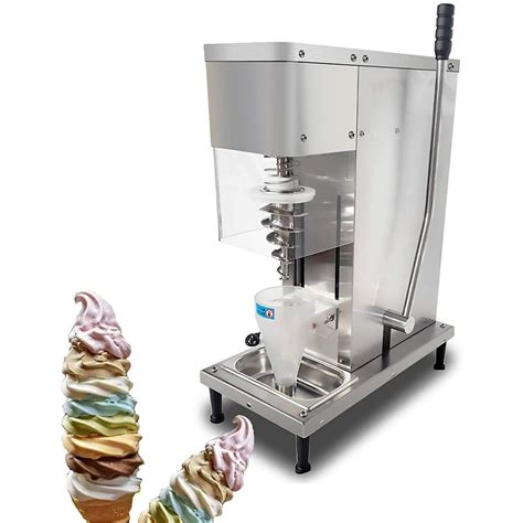 TECHTONGDA Fruit Ice Cream Mixer Machine Frozen Yogurt Blender Frozen ...