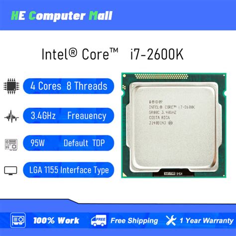 Intel Core I K Ghz Sr C Quad Core Lga