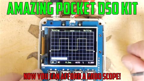 Amazon Kuman Jye Dso Shell Pocket Digital Storage Oscilloscope Kit