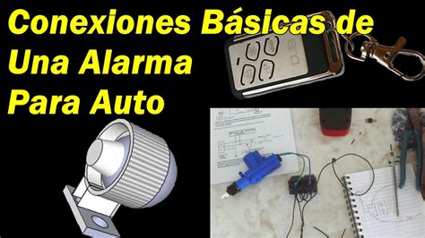 Curso De Alarmas Para Automovil Conexiones Basicas Youtube