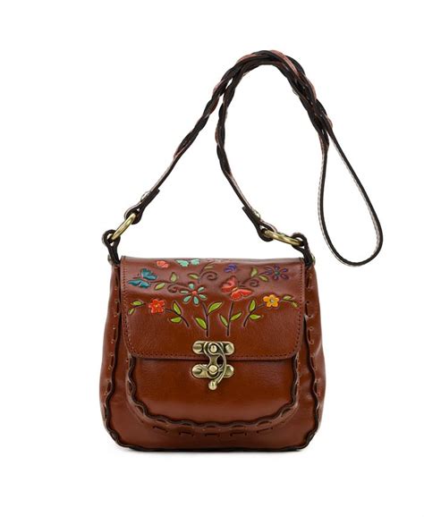 Patricia Nash Aida Braided Leather Flap Macys