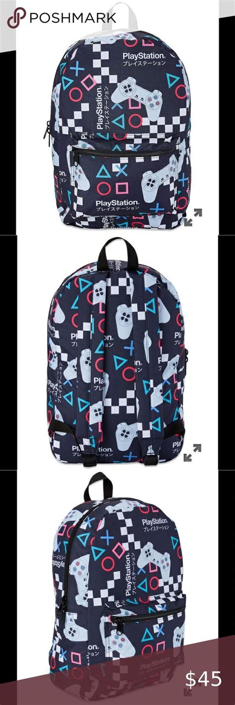 New Official Licensed Playstation Backpack Playstation Backpacks