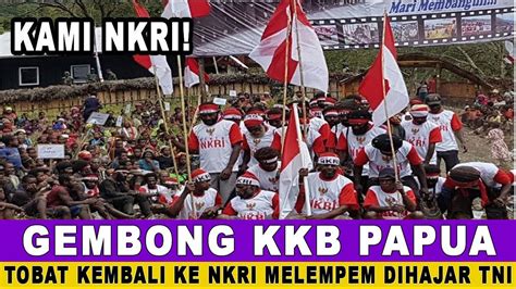 Heboh Tantang Presiden Jokowi Perang Gembong Kkb Papua Sadar Melempem