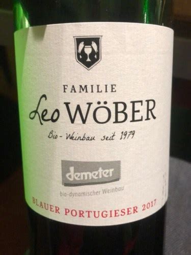 Familie Leo Wöber Blauer Portugieser Vivino United States