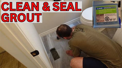 Clean And Seal Tile Grout Youtube