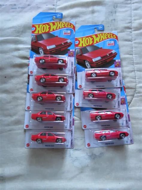 HOT WHEELS Compact Kings Proton Saga Lot De EUR PicClick FR