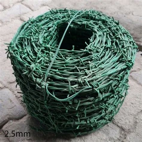 Stainless Steel Mm Pvc Coated Barbed Wire Mm At Rs Kg In