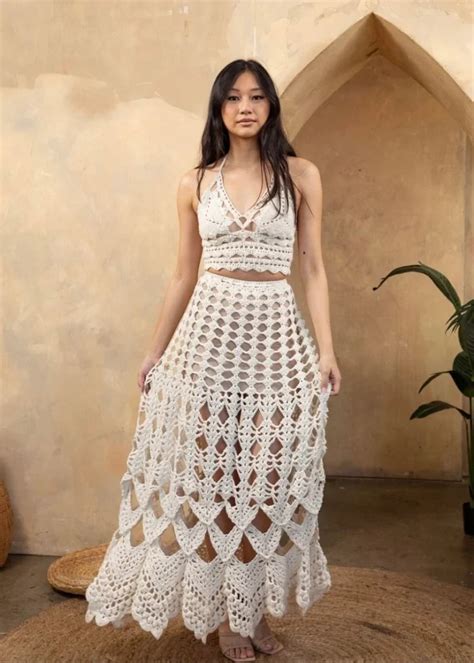 Beautiful Crochet Skirt Patterns