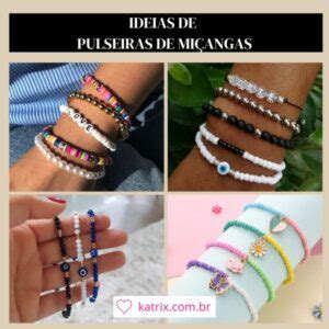 52 Ideias de Pulseiras de miçangas