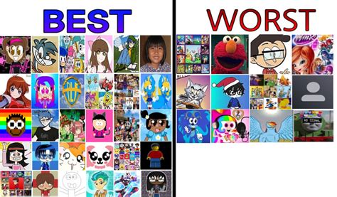 Best To Worst Deviantart Users My Version By Fanbyjazzystar123 On