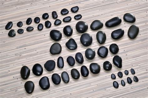 Set Per Hot Stone Massage Clap Tzu Premium 54 Pietre