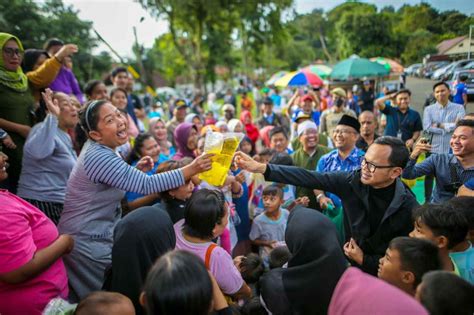 Meriahnya Ngabuburit Bima Arya Di Taman Manunggal