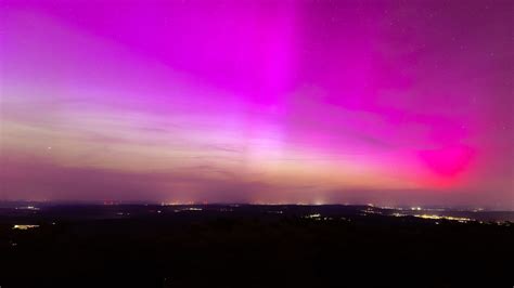 Polarlichter In Hessen Zu Sehen Naturschauspiel In Frankfurt Offenbach