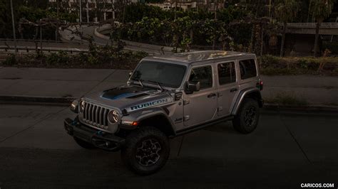 2021 Jeep Wrangler 4xe Plug In Hybrid Front Three Quarter Caricos