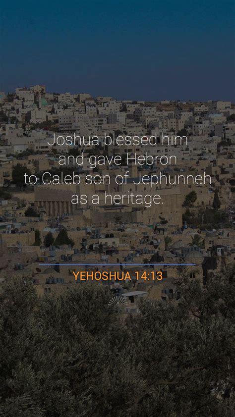 JOSHUA Chapter 14 | Daily Holy Bible Reading