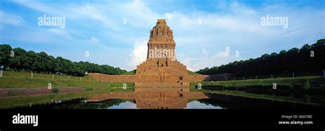 Monument To The Battle Of Nations Leipzig Germany Stock Photo Alamy