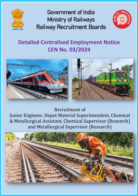 Rrb Je Recruitment 2024 Notification Out For 7951 Vacancies Check Details