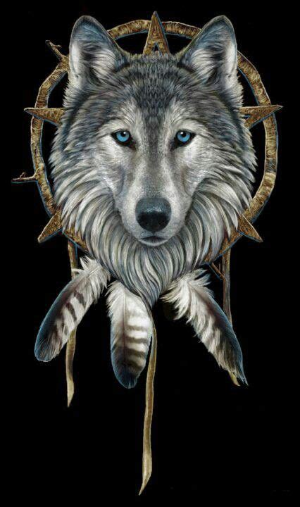 Wolf Dreamcatcher By Lisa Parker More Native American Wolf Native