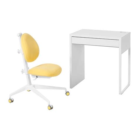 Torald SmÄllen Desk And Chair Whiteblack Ikea