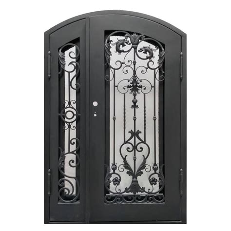 Custom Hot DIP Galvanized Wrought Iron Doors Gate And Door