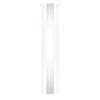 Radiador De Columna Ovalada Con Espejo 1800 Mm X 380 Mm Blanco Con