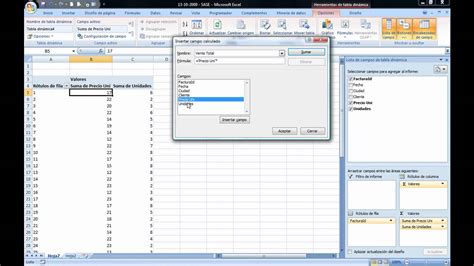 Excel Tablas Dinamicas Campo Calculado Agrupar Fechas Youtube