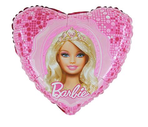 Balon Foliowy Barbie R Zowe Serce Na Urodziny Oficjalne