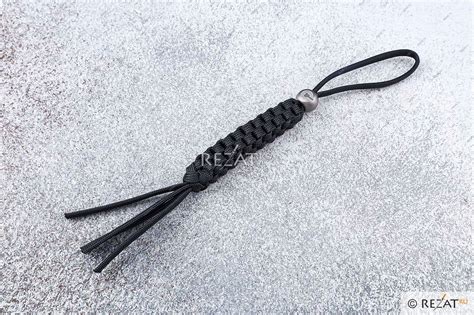 Темляк с титановой бусиной Civivi Sphere Black Tied Paracord Lanyard Ca 09b купить с доставкой