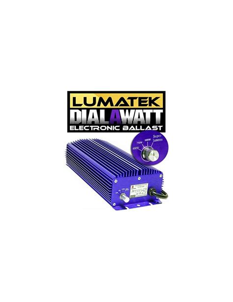 Ballast Electronic Ultimate Pro 1000W HPS MH Quadripotenza Super Lumen