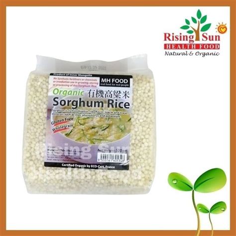Mh Food Organic Sorghum Rice 500g Lazada