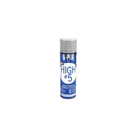 U POL UP0791 0 47 Qt Gray High 5 Aerosol Build Filler Primer