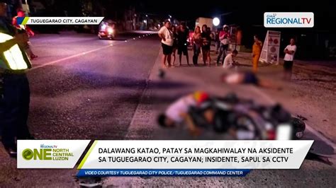 One North Central Luzon Katao Patay Sa Magkahiwalay Na Aksidente Sa