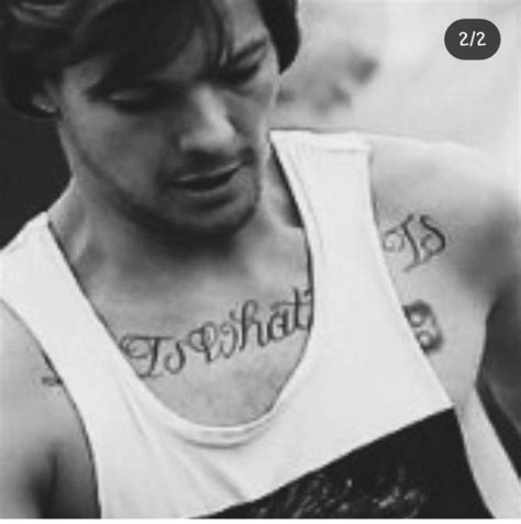 31 best Louis Tomlinson Tattoos images on Pinterest | Louis tomlinson ...