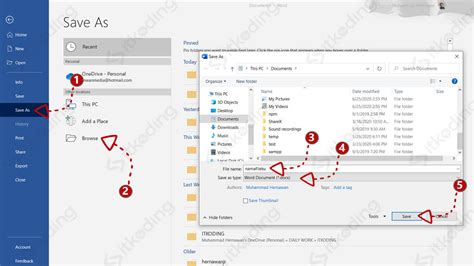 6 Cara Menyimpan File Di Microsoft Word Dengan Aman Riset