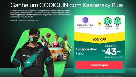 Free Fire And Kaspersky Launch Exclusive Skins Find Out How To Get