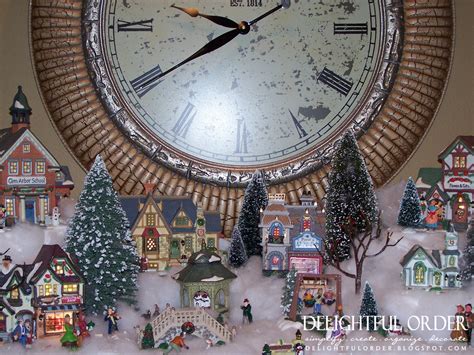 Delightful Order: Christmas Snow Village