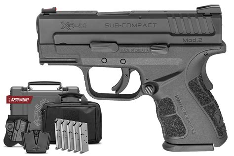 Springfield Xd Mod2 9mm Sub Compact Pistol With Instant Gear Up Package Sportsmans Outdoor